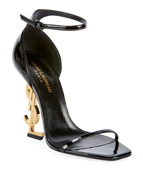 black ysl herls|saint laurent ysl heels price.